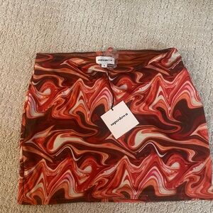 Revolve superdown skirt